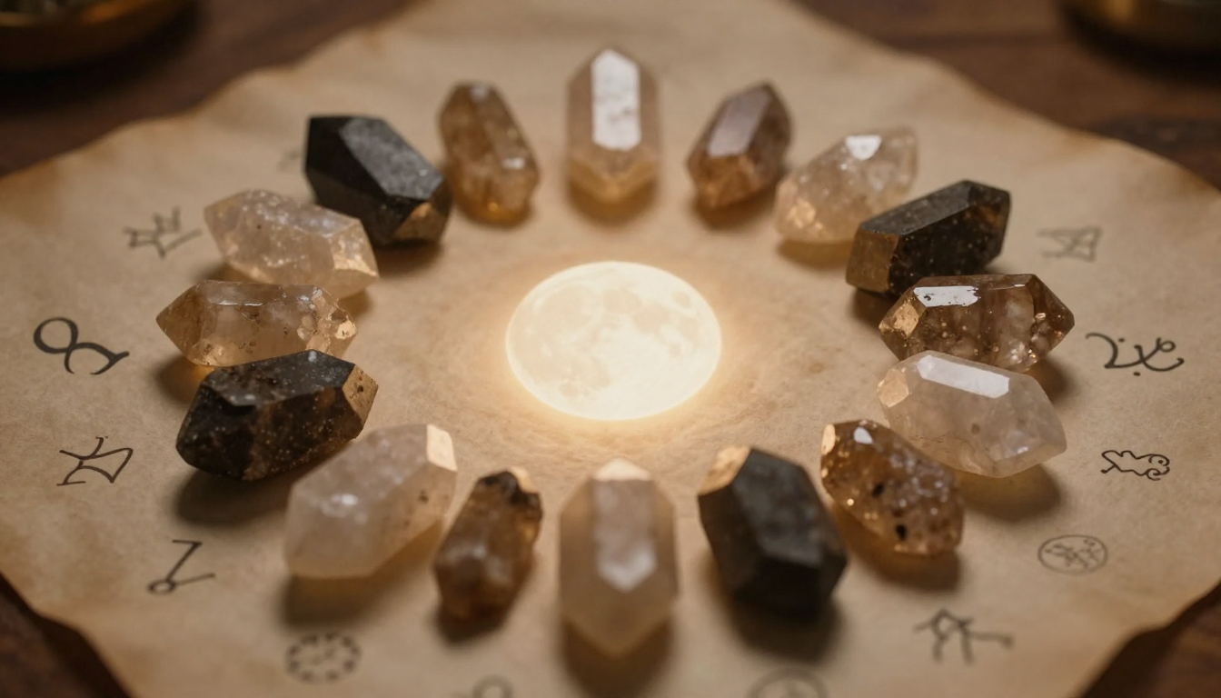 Terapia com Cristais e Compatibilidade com o Zodíaco: As Melhores Pedras para Cada Signo