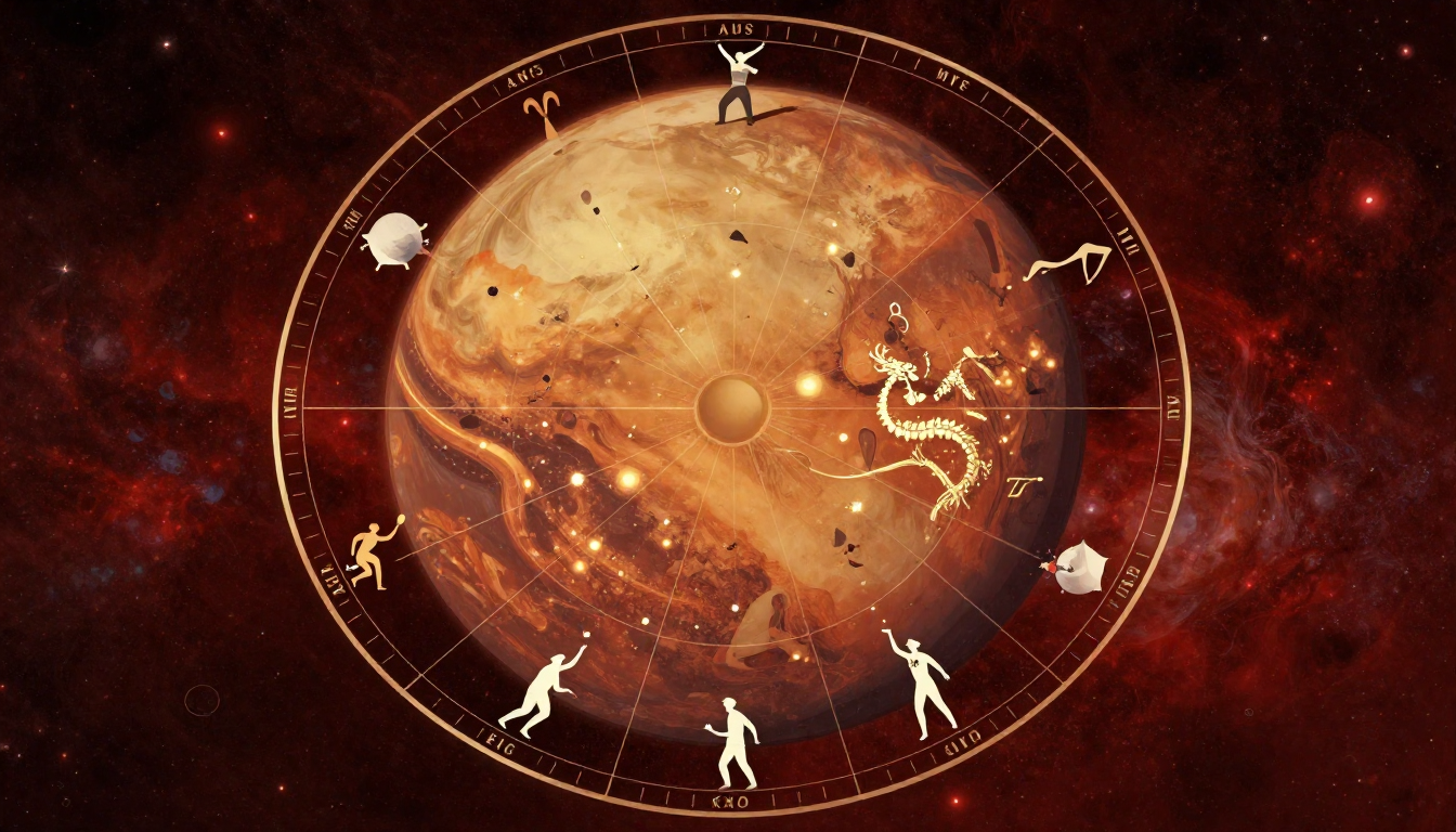 Posição de Marte e seu estilo de motivação: como seu impulso aparece no mapa natal