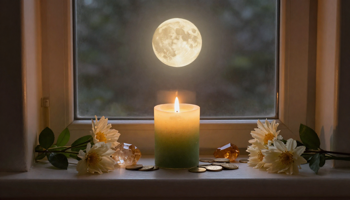 Rituais de Lua Cheia para Manifestar Abundância