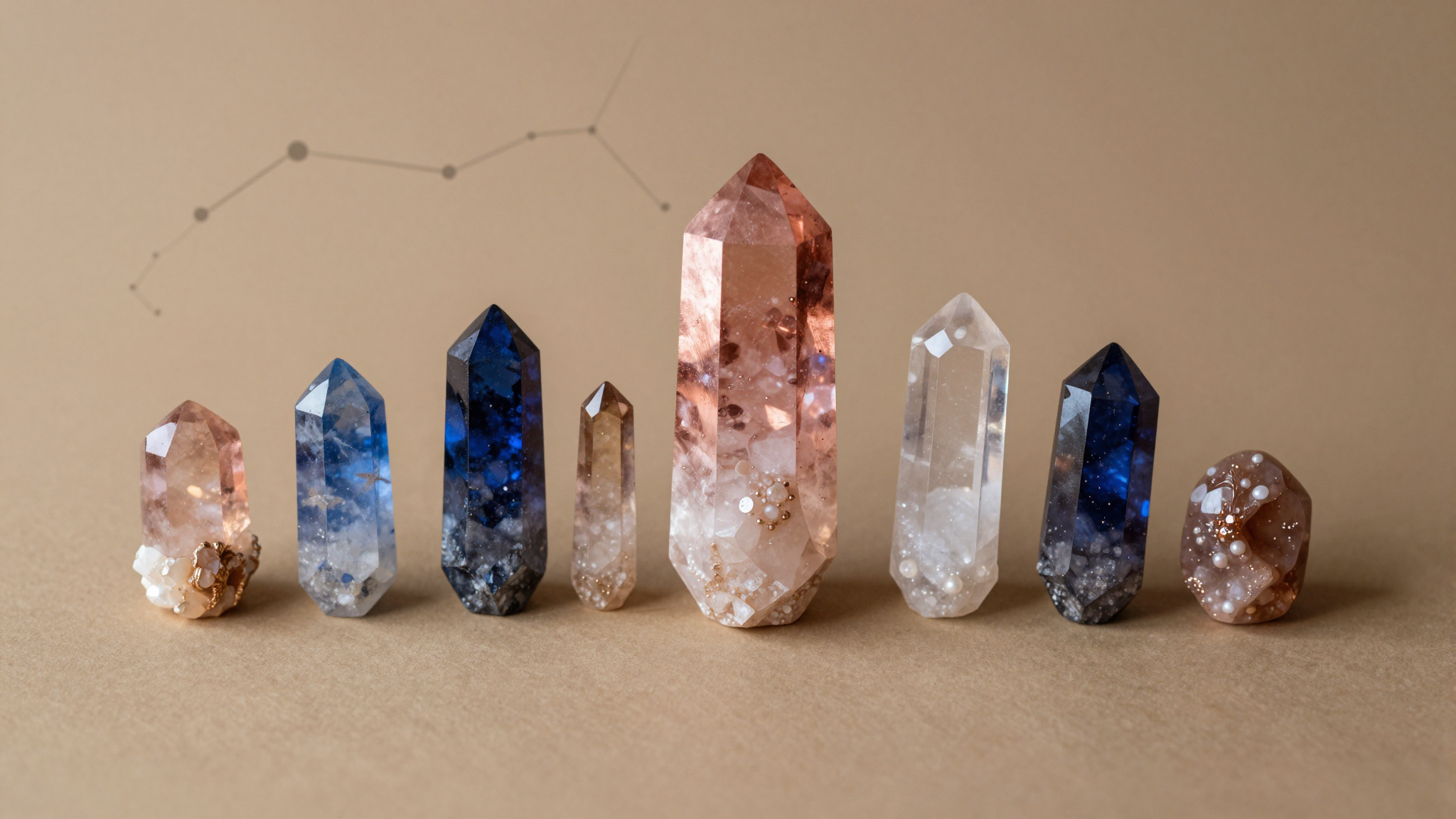 Cristaloterapia & Compatibilidade no Zodíaco: combine sua energia com as pedras certas