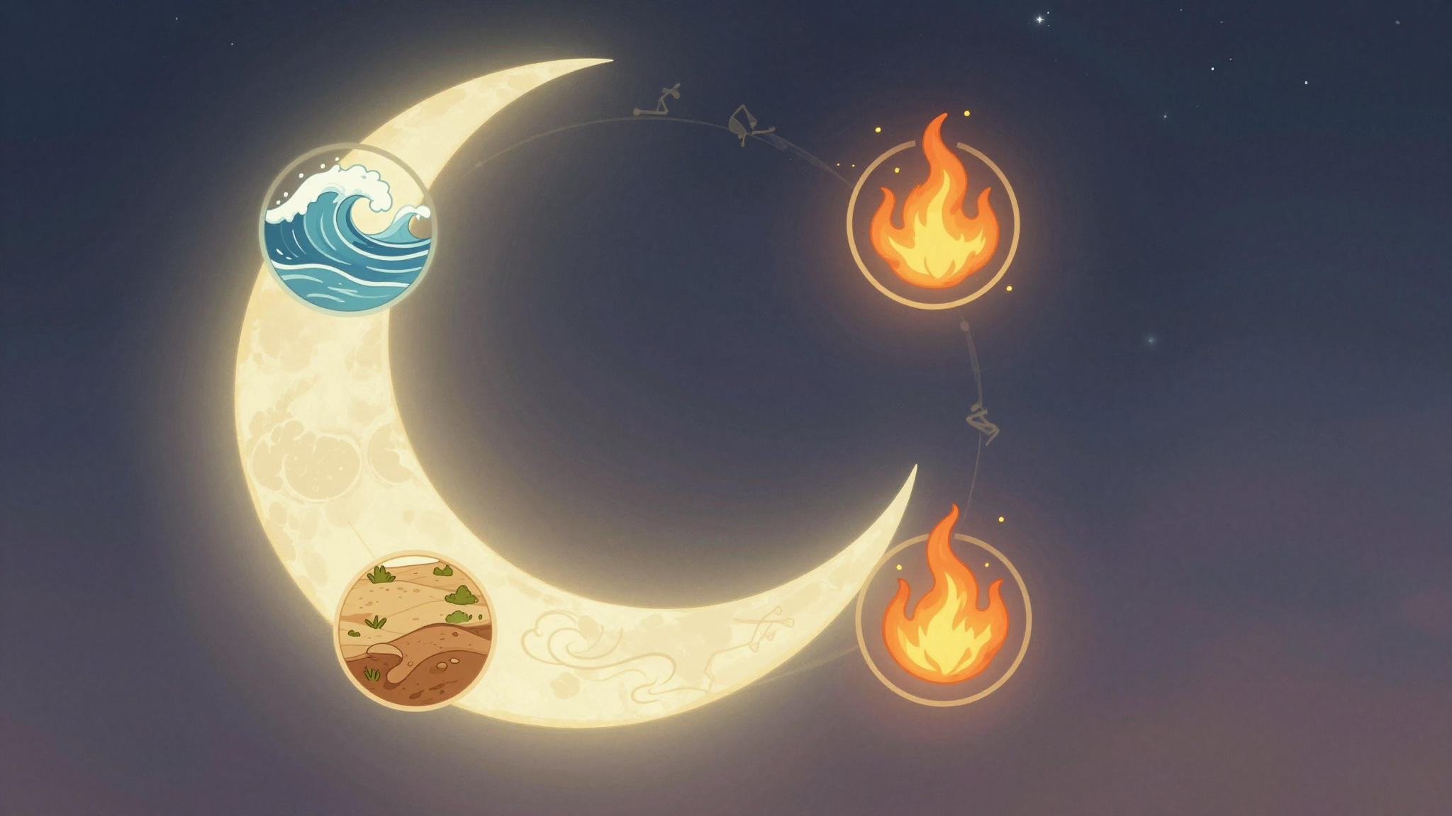 Guia de Inteligência Emocional pelo Signo da Lua