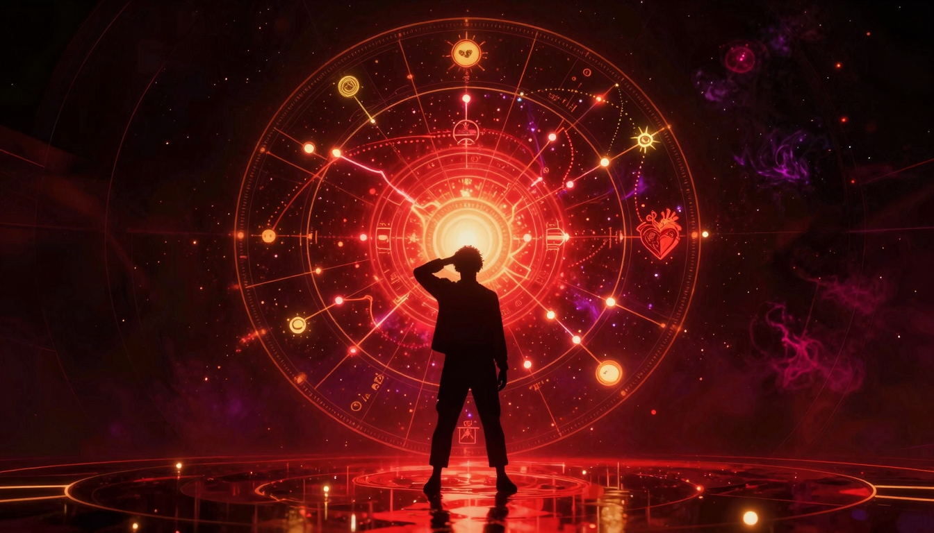 Marte no mapa e o desejo romântico: como a sua coragem acende o amor (30/03/2026)