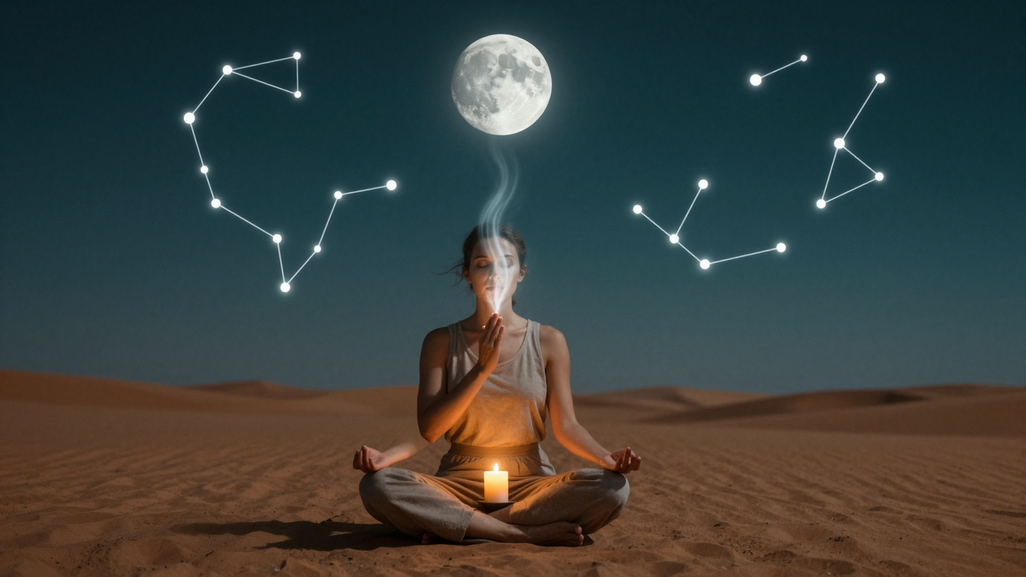 Astrologia + Meditação Mindfulness para Clareza no Dia a Dia