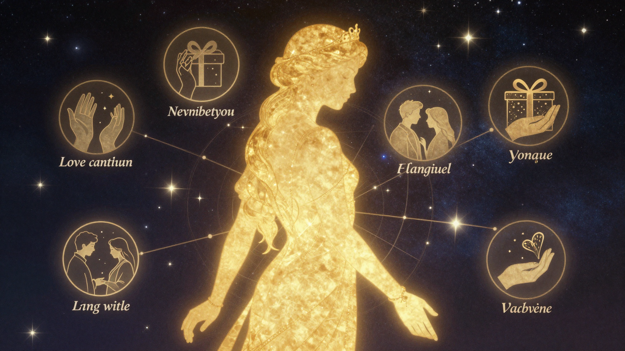 Vênus no seu mapa astral e sua linguagem do amor