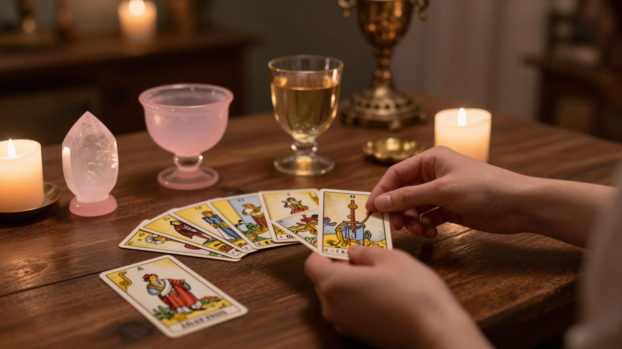 Tarô para decisões no amor: orientação para 03/04/2026