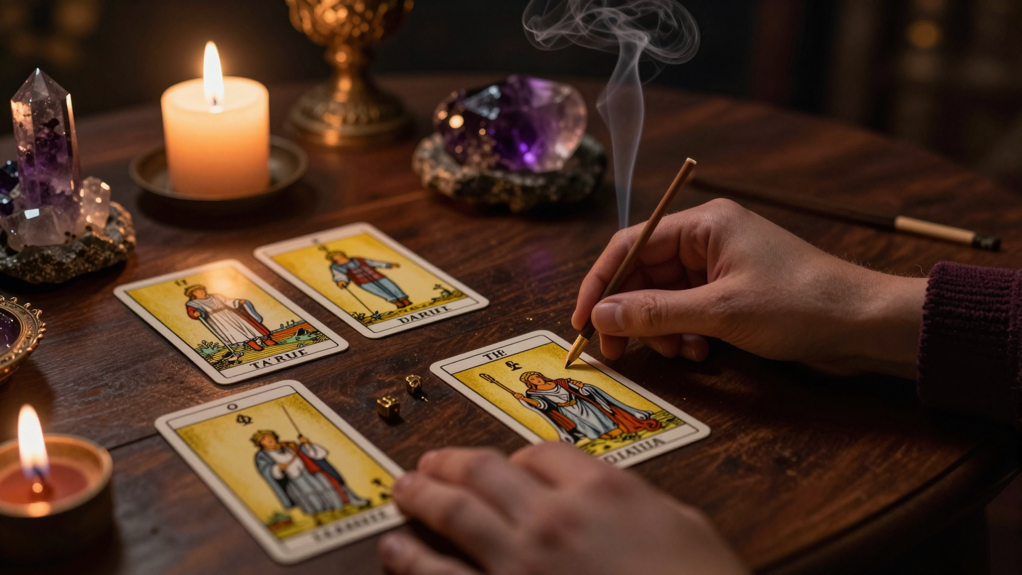 Tarô para decisões no amor: um guia místico e prático para 18/04/2026