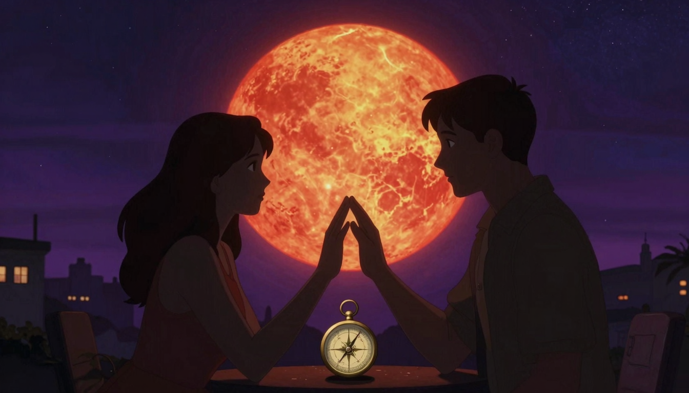 Marte no mapa e o desejo romântico: como acender (sem se queimar) no céu de 22/04/2026