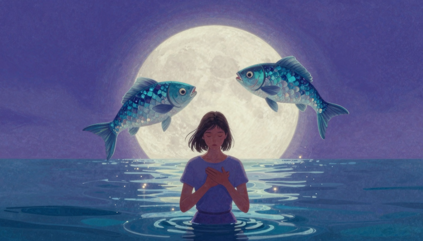 Peixes e a Sensibilidade Espiritual no Amor: como amar com alma (e limites) em 25/04/2026