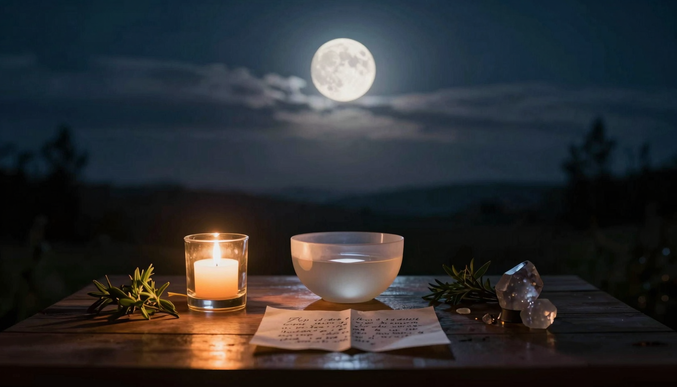 Rituais de Lua Cheia para Manifestar Abundância