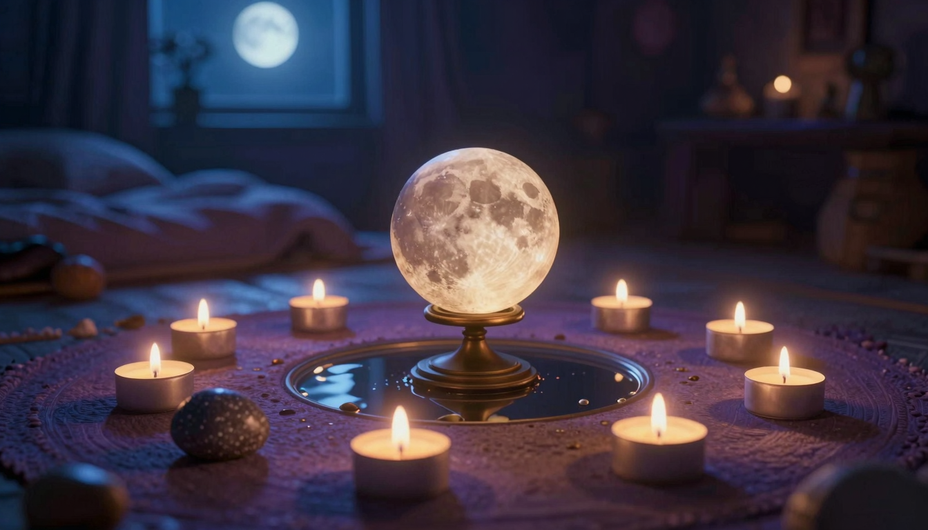 Fases da Lua e Qualidade do Sono: um Ritual de 7 Noites para Acalmar o Corpo e Acordar Leve