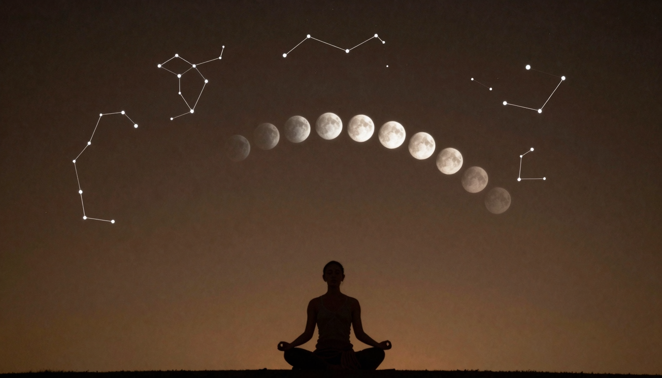 Imobilidade Guiada pelas Estrelas: Astrologia e Meditação Mindfulness