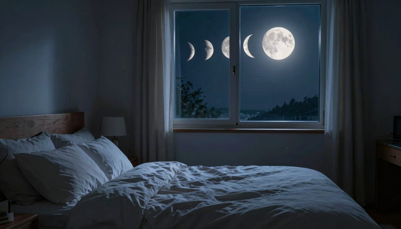 Como as fases da Lua afetam o sono e os sonhos