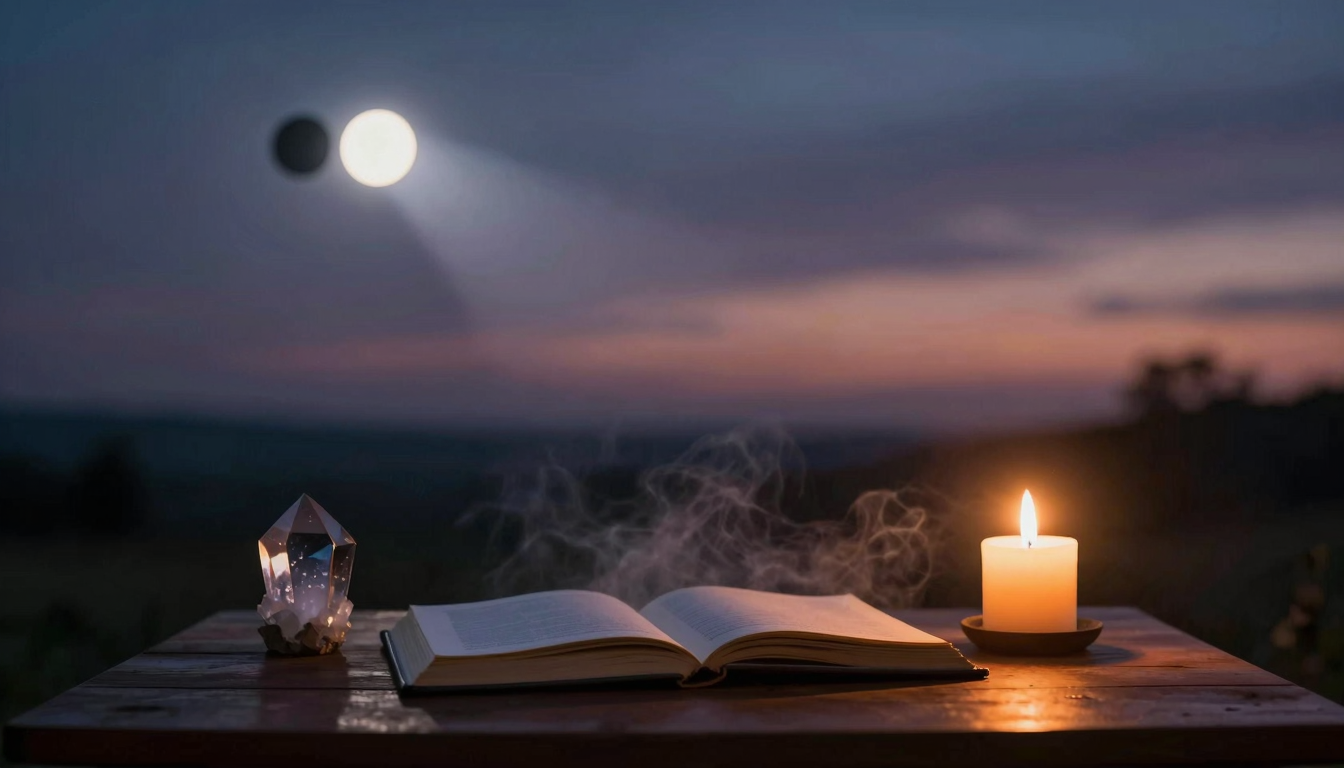 Preparação Espiritual na Temporada dos Eclipses: Um Guia Suave para Limpar, Liberar e Renovar