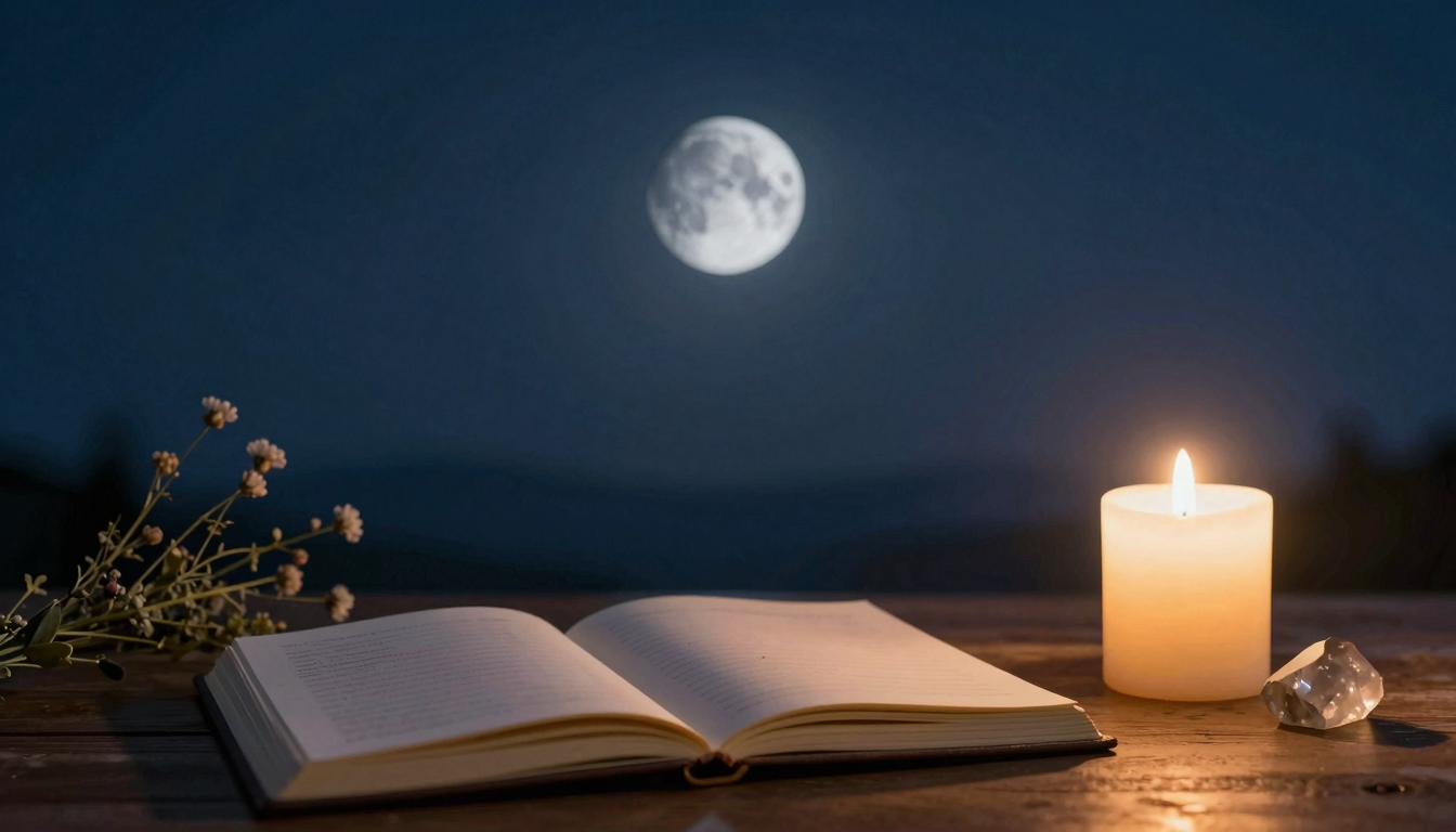 Intenções na Lua Nova: Um Guia para se Conectar