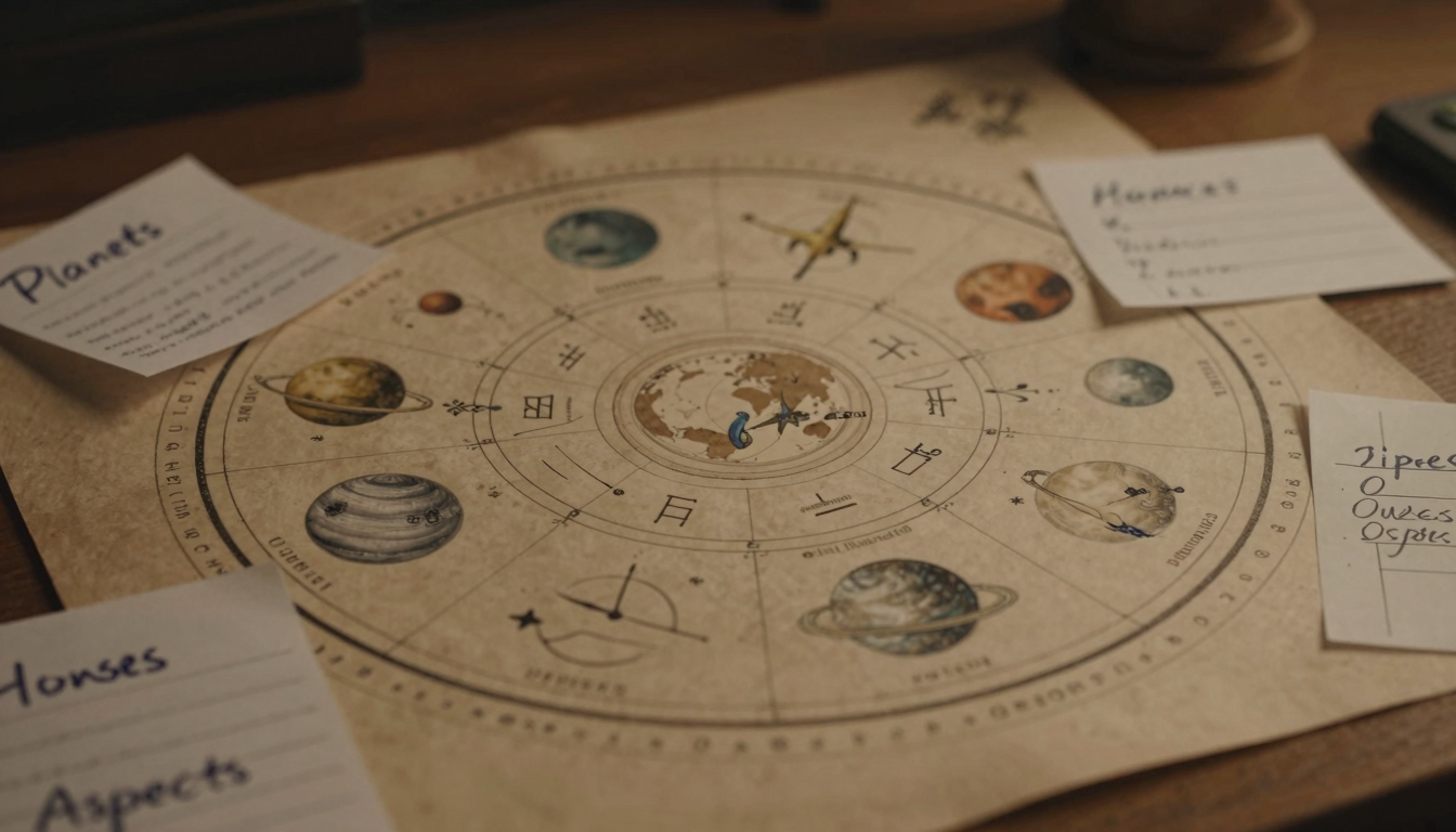 Como Ler Sua Carta Astral (Mapa Natal) do Zero