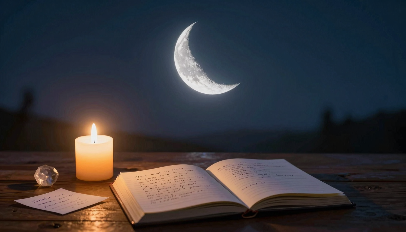 Intenções de Lua Nova: um guia prático para definir