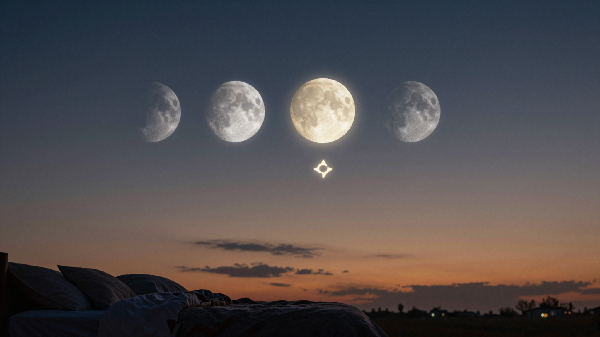 Como as fases da Lua afetam seu sono e seus sonhos