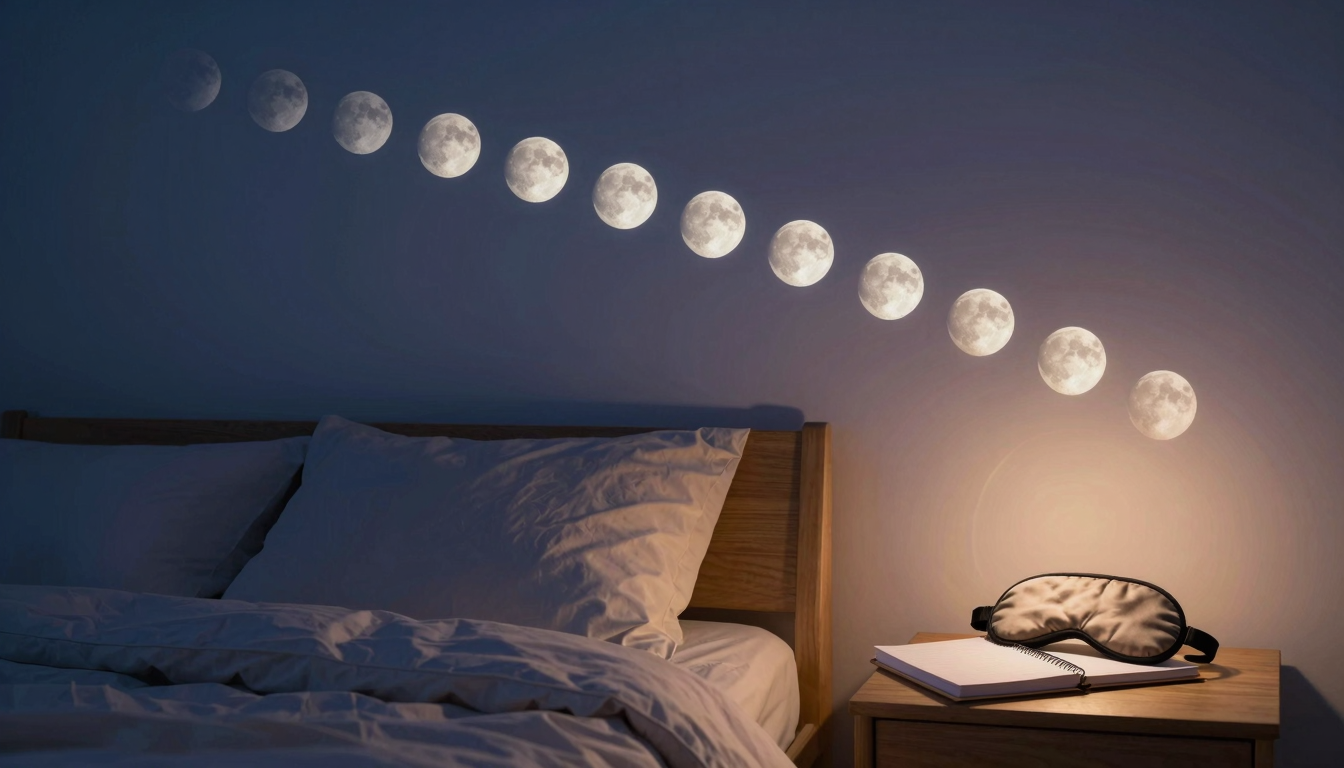 Como as Fases da Lua Afetam Seu Sono e Seus Sonhos