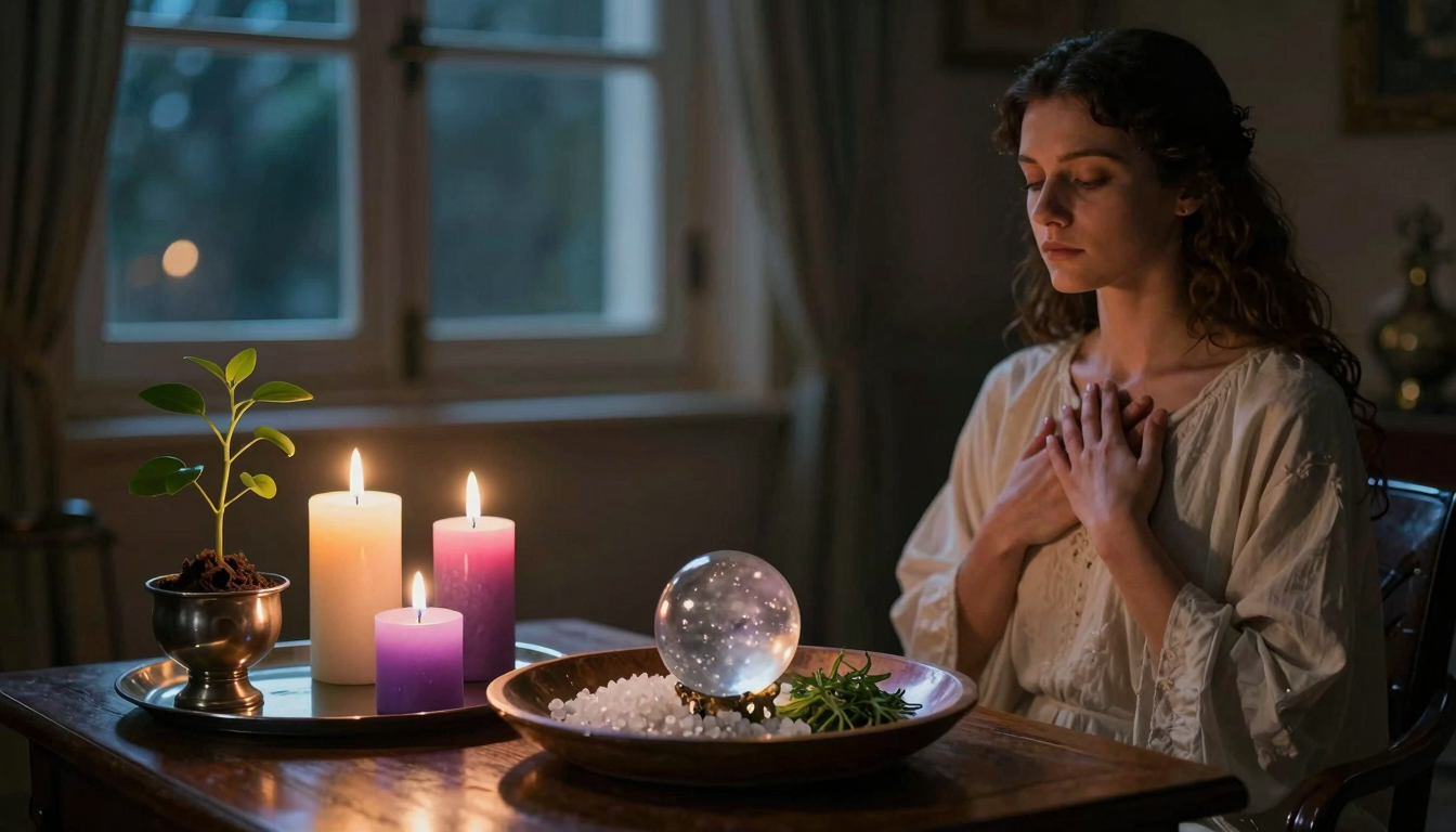 Rituais de Lua Nova para Recomeçar no Amor (leitura para quem está voltando ao próprio coração)